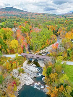 Swiftwater Covered Bridge, Bath, New Hampshire, USA