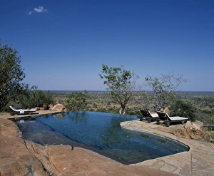V Iew Collection: The swimming pool at Elsas Kopje is built into