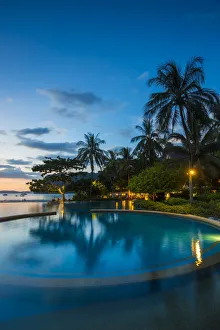 Ao Nang Prints: Swimming pool, Rayavadee resort, Railay Peninsula, Krabi Province, Thailand