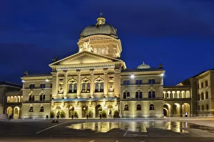 Swiss Parliament, Bundeshaus, Bern, Switzerland, Europe