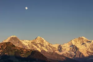 Berner Oberland Collection: Switzerland, Berner Oberland, Eiger Monch Jungfrau mountains