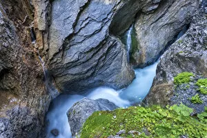Switzerland, Berner Oberland, Rosenlaui gorge
