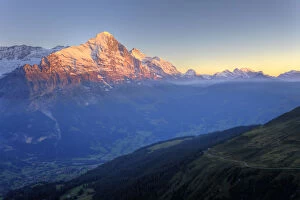Images Dated 20th December 2010: Switzerland, Bernese Oberland, Grindelwald, First, Mt Eiger