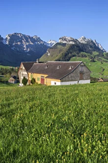 Switzerland, Canton Appenzell, BAA┬Âschel, Appenzell house