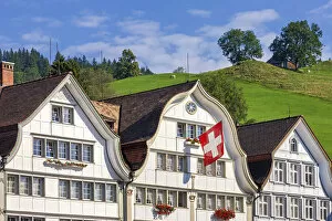 Switzerland, Canton Appenzell, Gais village
