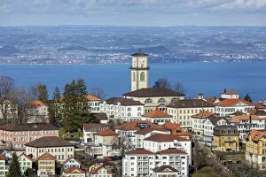 Switzerland, Canton Appenzell, Heiden village, Lake Constance