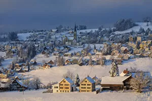Switzerland, Canton Appenzell, Rehetobel village