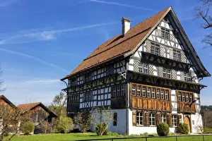 Switzerland, Canton Appenzell, Schwanberg Appenzell house