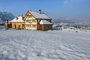 Switzerland, Canton Appenzell, Steinegg Appenzell house