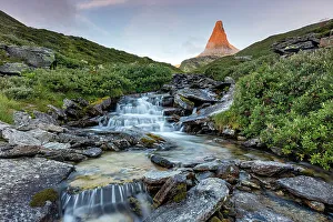 Switzerland, Canton Graubunden, Valsertal, Zervreilahorn, Horabach