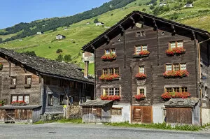 Images Dated 3rd September 2021: Switzerland, Canton Graubunden, Valsertal