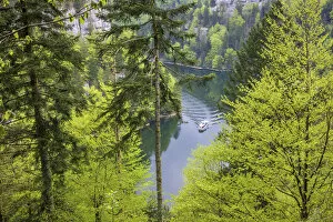 Switzerland, Canton of Neuchatel, Lake Brenets