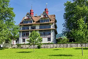 Images Dated 26th July 2022: Switzerland, Canton of Schwyz, Ital Reding house