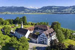 Images Dated 3rd September 2021: Switzerland, Canton St. Gallen, Oberer Zurichsee