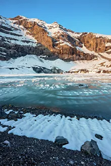 Switzerland, Canton Uri, Klausenpass, Clariden glacier