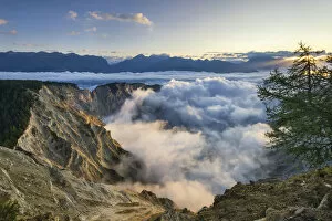 Above The Clouds Collection: Switzerland, Canton of Valais, Illgraben valley