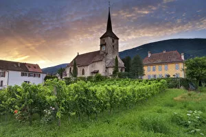 Switzerland, Canton of Vaud, Concise village