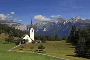 Switzerland, Graubunden, Chur, Versam Village