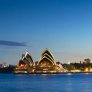 New South Wales Prints: Sydney Opera House at dusk, Sydney, New South Wales, Australia