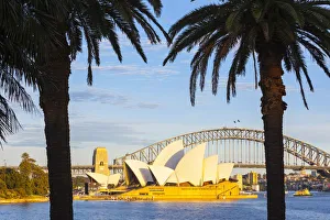 Sydney Opera House & Harbour Bridge, Darling Harbour, Sydney, New South Wales, Australia Sydney Opera House & Harbour Bridge, Darling Harbour, Sydney, New South Wales, Australia