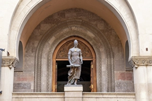 Tbilisi Prints: Synagogue entrance, Tbilisi, Georgia