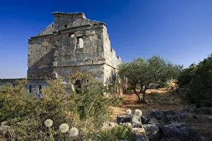 Roman City Prints: Syria, Al-Zawiya Mountain Region, The Dead Cities, Al Bara, the most extensive of
