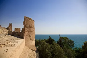 Islamic Architecture Gallery: Syria, Euphrates river, Ath Thaura, Lake Al-Assad and Qalaat Jaabar Castle