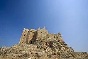 Syrian Collection: Syria, Hama Surroundings, Fortified Crusader Castle and Citadel of Musyaf