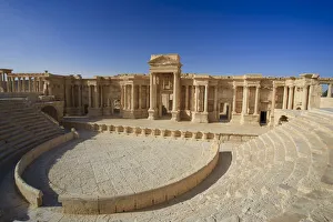 Syria, Palmyra ruins (UNESCO Site), Theatre