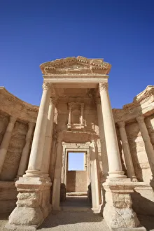 Syria, Palmyra ruins (UNESCO Site), Theatre