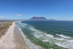 Bloubergstrand Prints: Table Mountan and Bloubergstrand, Cape Town, Western Cape, South Africa