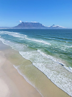 Bloubergstrand Prints: Table Mountan and Bloubergstrand, Cape Town, Western Cape, South Africa