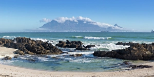 Bloubergstrand Prints: Table Mountan and Bloubergstrand, Cape Town, Western Cape, South Africa