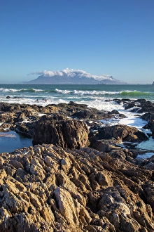 Bloubergstrand Prints: Table Mountan and Bloubergstrand, Cape Town, Western Cape, South Africa