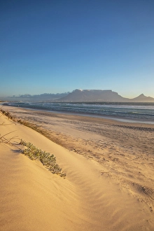 Bloubergstrand Prints: Table Mountan and Bloubergstrand, Cape Town, Western Cape, South Africa