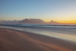 Bloubergstrand Prints: Table Mountan and Bloubergstrand, Cape Town, Western Cape, South Africa