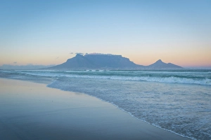 Bloubergstrand Prints: Table Mountan and Bloubergstrand, Cape Town, Western Cape, South Africa