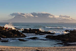 Bloubergstrand Prints: Table Mountan and Bloubergstrand, Cape Town, Western Cape, South Africa