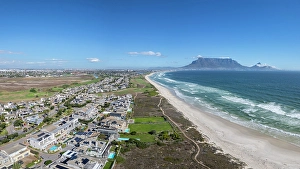 Bloubergstrand Prints: Table Mountan and Bloubergstrand, Cape Town, Western Cape, South Africa