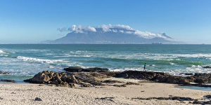 Bloubergstrand Prints: Table Mountan and Bloubergstrand, Cape Town, Western Cape, South Africa