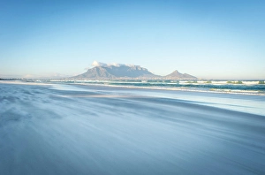 Bloubergstrand Prints: Table Mountan and Bloubergstrand, Cape Town, Western Cape, South Africa
