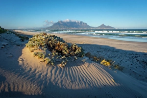 Dunes Prints: Table Mountan and Bloubergstrand, Cape Town, Western Cape, South Africa