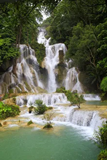 Water Fall Gallery: Tad Kouang Si waterfalls, Luang Prabang, Laos