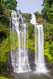 Tad Yuang Gneuang waterfall near Paksong, Bolaven Plateau, Champasak Province, Laos