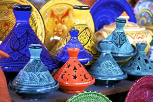 Images Dated 28th May 2015: Tagine Pots, Tangier, Morocco, North Africa