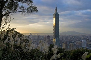 Taipei 101 skyscraper, Taipei, Taiwan