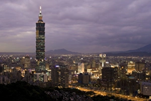Taipei 101 skyscraper, Taipei, Taiwan