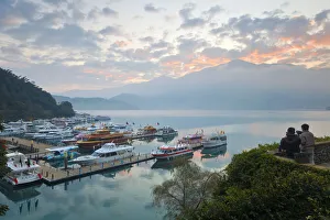 Taiwan, Nantou, Sun Moon Lake, Shuishe Pier
