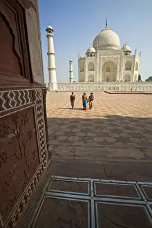 Images Dated 11th February 2008: Taj Mahal, Agra, Uttar Pradesh, India