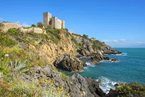 Talamone castle, Orbetello, Grosseto, Maremma, Tuscany, Italy